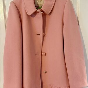 Kate Spade Blush Pink Cape Coat